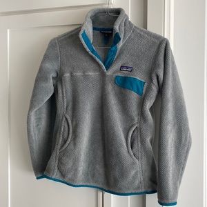 Patagonia Re-tool snap fleece pullover